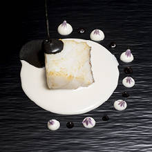 RESTAURANTE BAMBÚ - BACALAO / AJO BLANCO/ PIL NEGRO