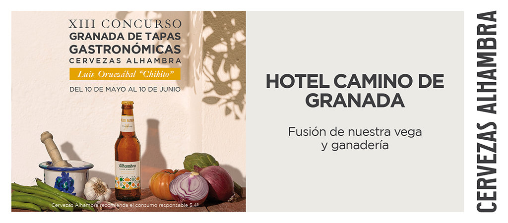 Fusion De Nuestra Vega Y Ganaderia Hotel Camino De Granada Xiii Concurso Granada De Tapas Gastronomicas Granada Estamos De Tapas